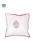 20s Cotton Cushion Cover In Graphic Block Print